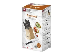 Online Richardson Sheffield Artisan - Bloque de 6 cuchillos Negro
