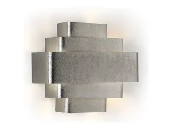 Sale Les Tendances Aura aplique moderno de metal H 29 cm Gris