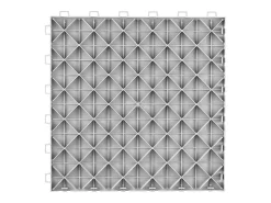 Alfombra De Exterior^Azulejos Entrelazados para Garaje, SucceBuy Azulejos Entrelazados para Garaje Paquete de 25, 30.5 x 30.5 cm, s Plateado