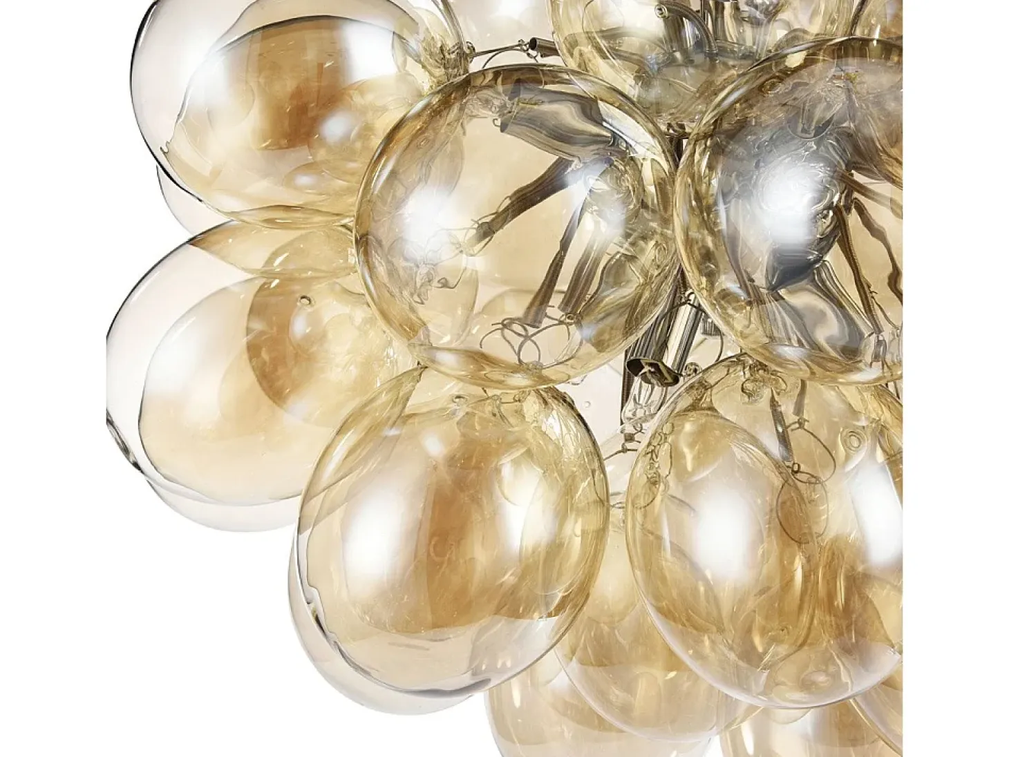 Balbo Lámpara Colgante de Techo Níquel, 8 Luces, G9