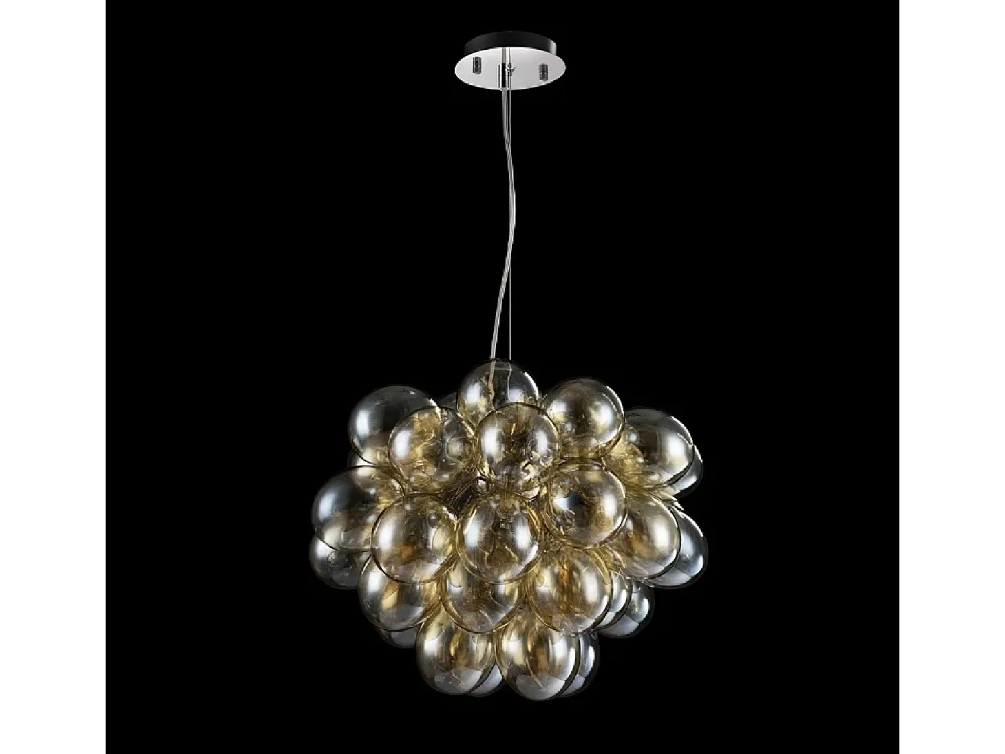 Balbo Lámpara Colgante de Techo Níquel, 8 Luces, G9