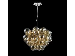 Balbo Lámpara Colgante de Techo Níquel, 8 Luces, G9
