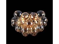 Balbo Plafón de Techo Semi Empotrado Níquel, 8 Luces, G9