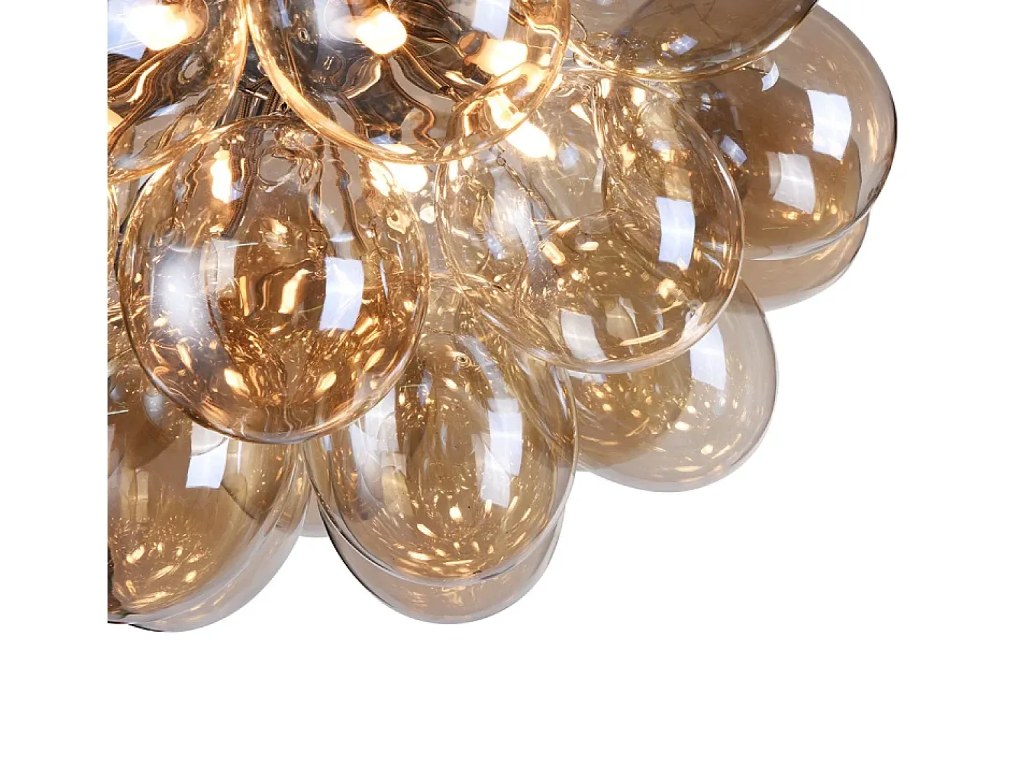 Balbo Plafón de Techo Semi Empotrado Níquel, 8 Luces, G9