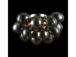 Maytoni Plafón^Balbo Plafón de Techo Semi Empotrado Níquel, 4 Luces, G9 Gris