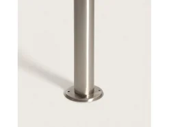 Baliza de Pie Exterior Solar LED 1,5W 50cm Acero Inoxidable con Sensor de Movimiento Ashier Plateado