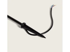 Baliza Exterior LED 1.5W con Pincho Pie 80cm Grinage Negro
