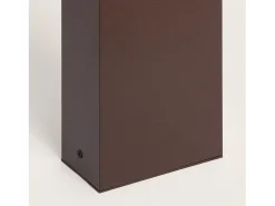 Baliza Exterior LED 9W Superficie Pie 50cm Aluminio Sheffield Óxido