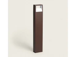 Baliza Exterior LED 9W Superficie Pie 80cm Aluminio Sheffield Óxido