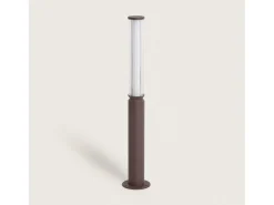 Clearance Ledkia Baliza Exterior LED 12W Superficie Pie 80 cm Britget Terracota