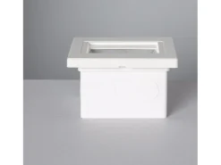 Baliza LED 1.5W Empotrable Pared Blanco Randy 4000K Blanco Neutro