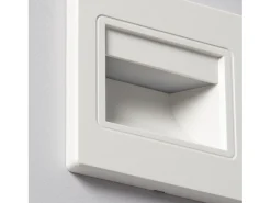 Baliza LED 1.5W Empotrable Pared Blanco Randy 4000K Blanco Neutro