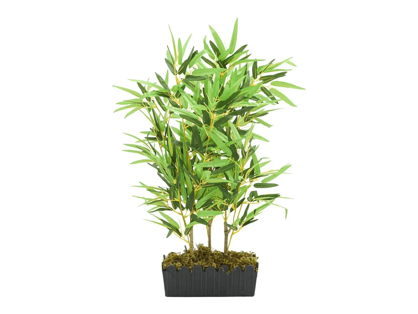 Bambú artificial 500 hojas 80 cm verde