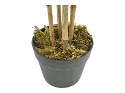 Bambú artificial 552 hojas 120 cm Verde