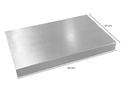Kawola Presentación Y Servicio^Bandeja - plata metal - MADELINE Plateado