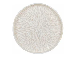 Hot House Nordic Bandeja bambú y 40 x 40x 35 cm Beige