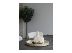 Hot House Nordic Bandeja bambú y 40 x 40x 35 cm Beige