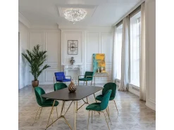 Best Maytoni Basfor Plafón Semi Empotrado Níquel Antiguo & Cristal, 3 Luces, E14 Gris