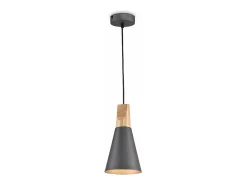 Online Maytoni Bicones Lámpara Colgante Techo Dome , 1 Luz, E27 Gris