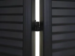Biombo de jardín MCW-J14, negro