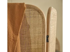 Biombo de ratán y rejilla 170 cm