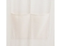 Best Biombo divisor 5 paneles de tela 200x170x4 cm ES313625 Crema
