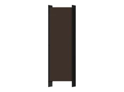 Best Biombo divisor de 5 paneles marrón 250x180 cm ES427688 Marru00f3n