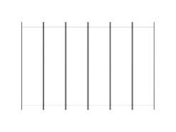 Sale Biombo divisor de 6 paneles de tela 300x200 cm ES926712 Blanco