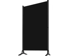 Best Biombo divisor de 3 paneles 260x180 cm ES531902 Negro