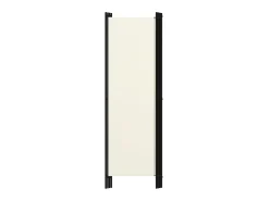 Best Biombo divisor de 4 paneles 200x180 cm ES289842 Blanco