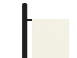 Best Biombo divisor de 4 paneles 200x180 cm ES289842 Blanco