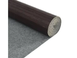 vidaxl Biombo^Biombo divisor de bambú marrón oscuro ancho 600 cm alto 165 cm Marru00f3n