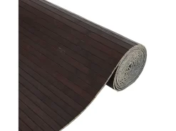 vidaxl Biombo^Biombo divisor de bambú marrón oscuro ancho 600 cm alto 165 cm Marru00f3n