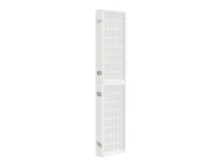 Best Biombo plegable con 5 paneles estilo japonés 200x170 cm ES272783 Blanco