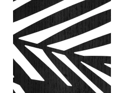 Atmosphera Biombo^Biombo Separador Ambientes 3 Paneles Madera Akira Salón Dormitorio Negro