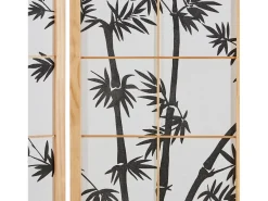 Biombo 220x179x2 cm natural Shoji