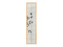Biombo 220x179x2 cm natural Shoji