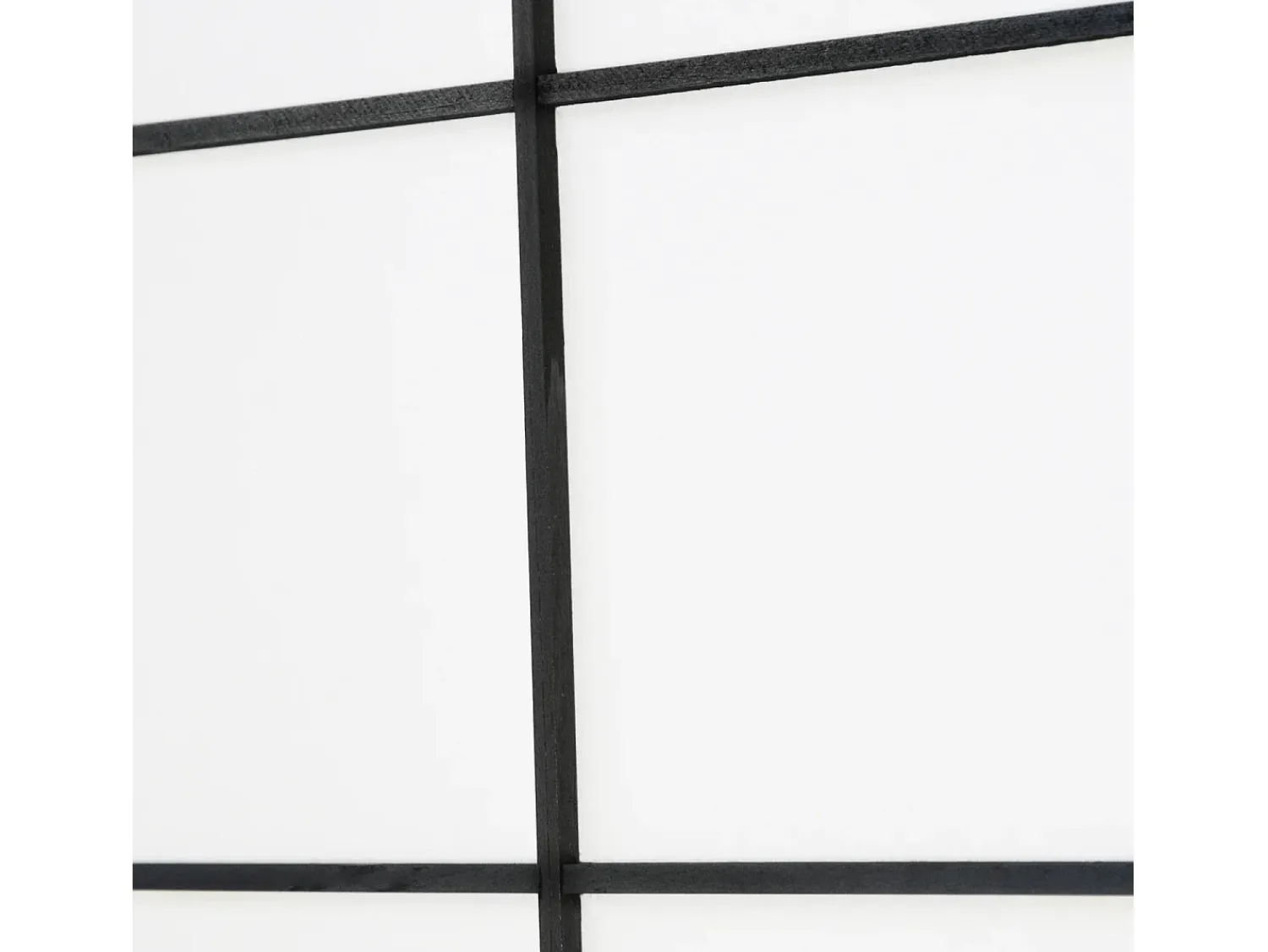 Biombo^Biombo 175x220x2.2 cm negro Shoji Negro / Blanco