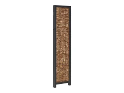Sale Biombo 170x120x2 cm Sauce Negro Negro / Marru00f3n