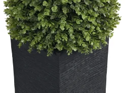 OZAIA Planta Artificial^Boj, arbusto, planta artificial - Alt. 66 x D .40 cm - - DIAVA Verde