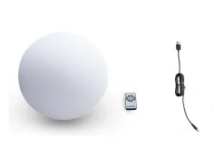 Bola luminosa led con pilas para interior/exterior