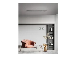 Aplique Para Pared^Botón - Plafón LED GX53 máx. 15 W, Cuadrado 11,5 x 11,5 cm, Metal pintado, IP20 - Perenz - Aluminio Amarillo
