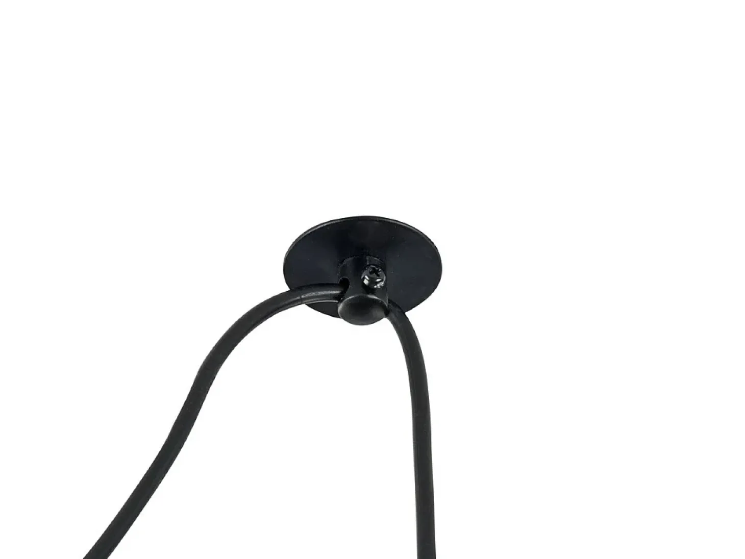 Broni Lámpara Colgante de Techo Dome Negra, 1 Luz, E27