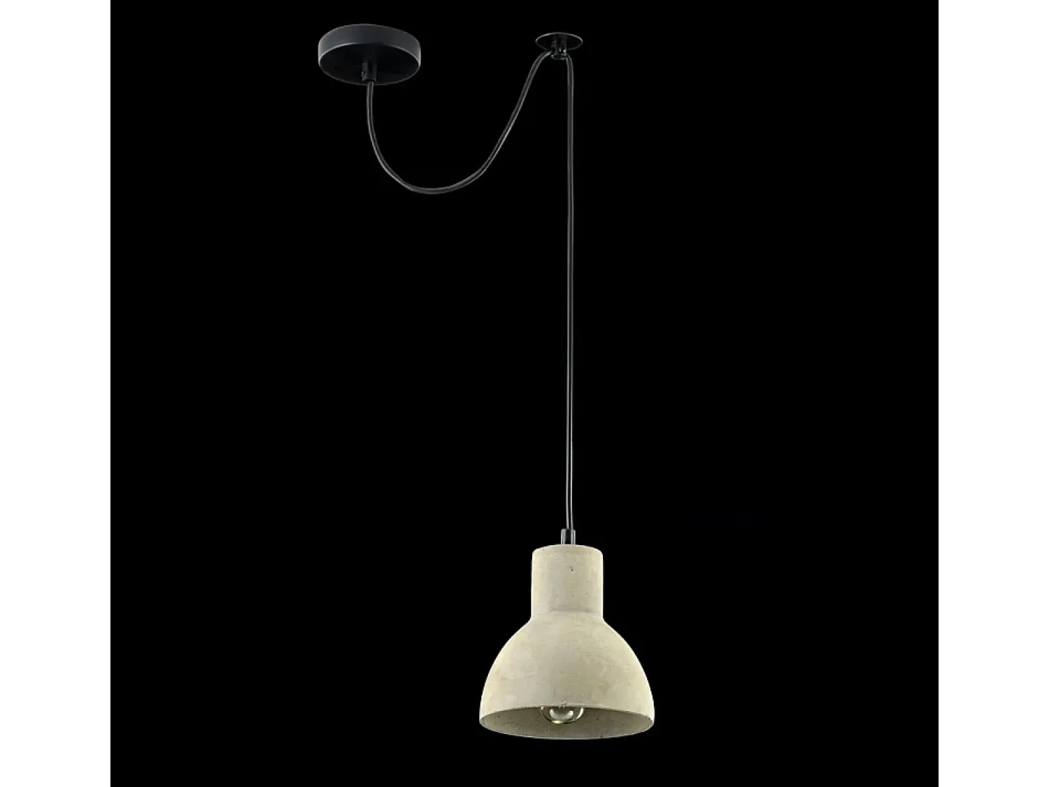 Best Maytoni Broni Lámpara Colgante de Techo Dome Negra, 1 Luz, E27 Negro