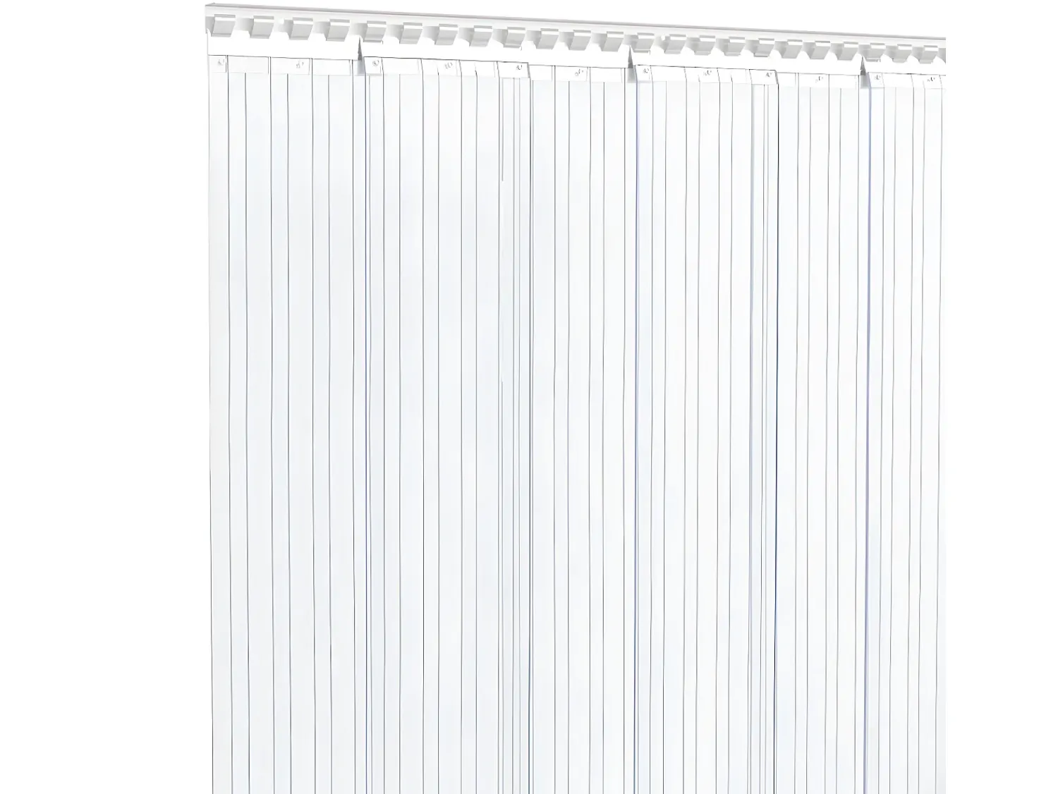 Clearance Burlete para puerta PVC 200x1,6 mm 10 m ES513621 Transparente