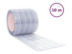 Clearance Burlete para puerta PVC 200x1,6 mm 10 m ES513621 Transparente
