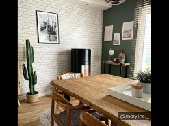 OZAIA Planta Artificial^Cactus artificial GUADA Poliéster Alt. 145 cm Verde