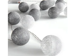 Vicco Cadena de luces 310x310x310 Gris