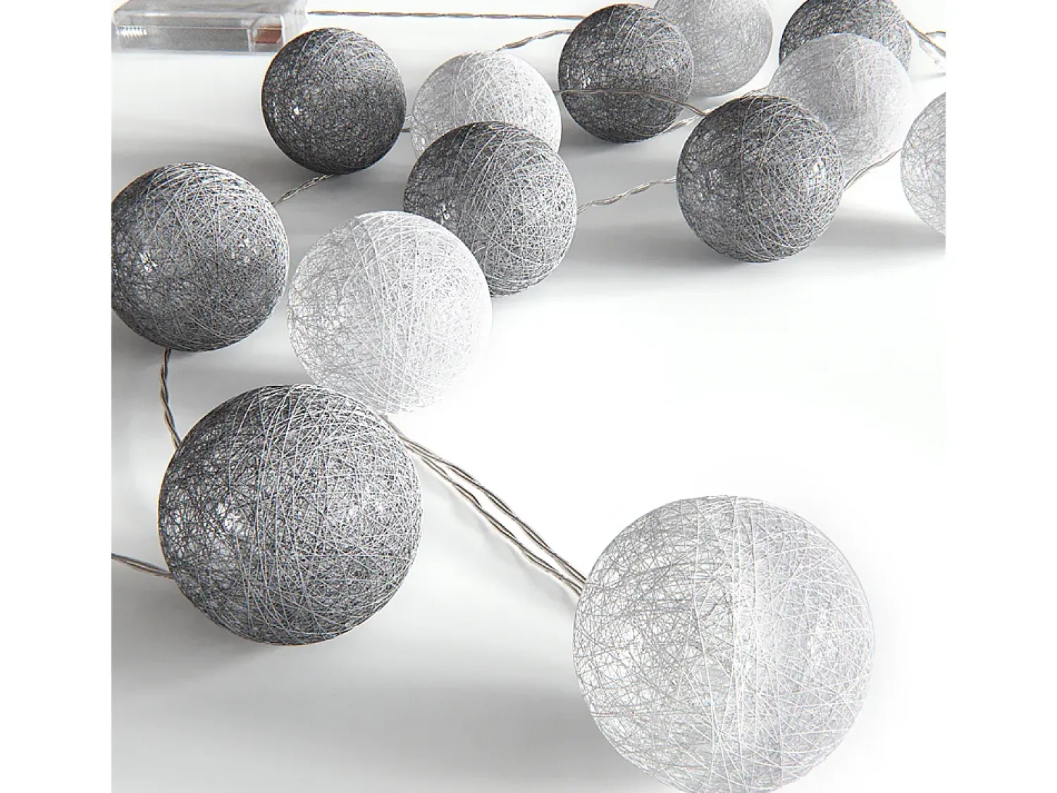 Vicco Cadena de luces 310x310x310 Gris