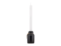 Sale ebuy24 Candelabro Ulricehamn con luz LED negra. Negro